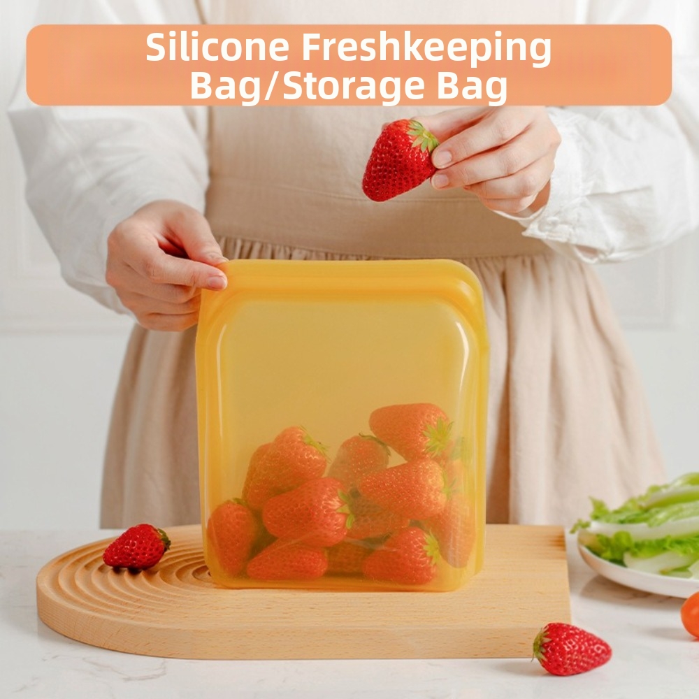 ถุงเก็บอาหารซิลิโคนแบบใหม่ ตั้ - Meal Prep Kitchen บทวิจารณ์และราคา