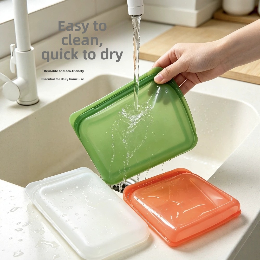 ถุงเก็บอาหารซิลิโคนแบบใหม่ ตั้ - Meal Prep Kitchen บทวิจารณ์และราคา