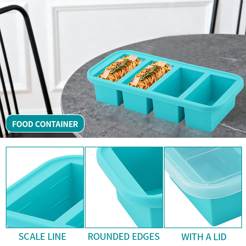 แม่พิมพ์ซิลิโคนสำหรับแช่แข็งแบ - Meal Prep Template บทวิจารณ์และราคา