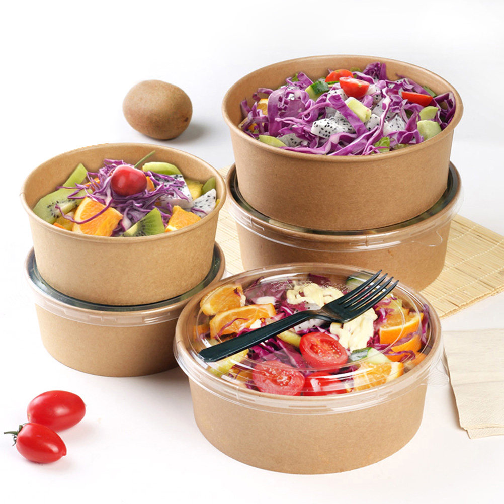 ชามกระดาษคราฟท์ 20 ชิ้น ภาชนะเ - Meal Prep Bowl บทวิจารณ์และราคา