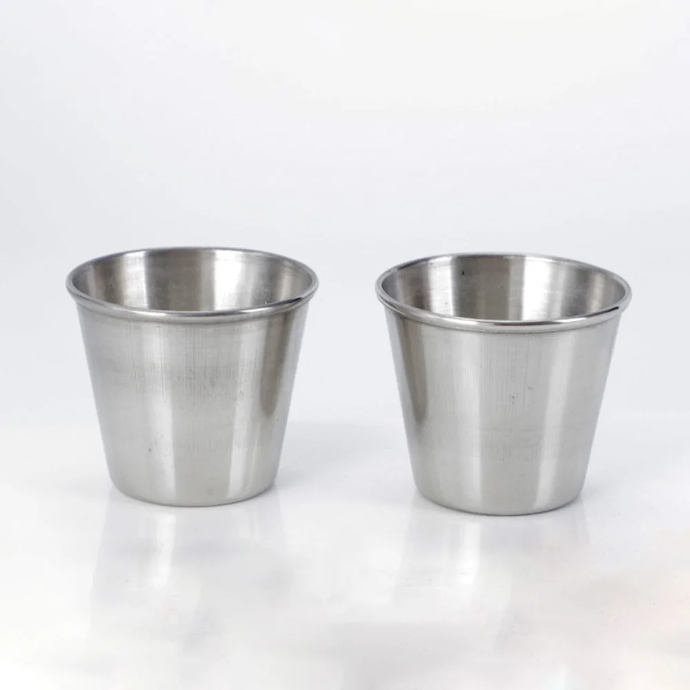 ถ้วยซอสสแตนเลส 45/70 มล. ถ้วยจ - Sauce Dipping Cup บทวิจารณ์และราคา