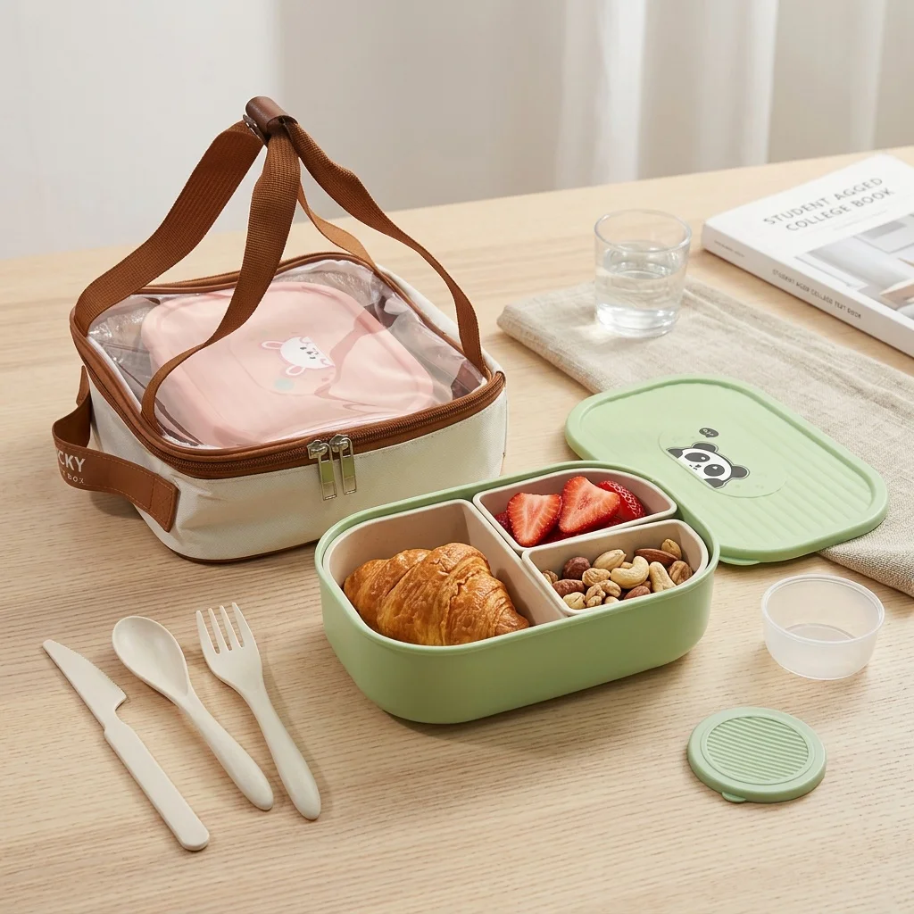 กล่องอาหารกลางวันแบบเบนโตสำหรั - Meal Prep Or Prep Meal บทวิจารณ์และราคา