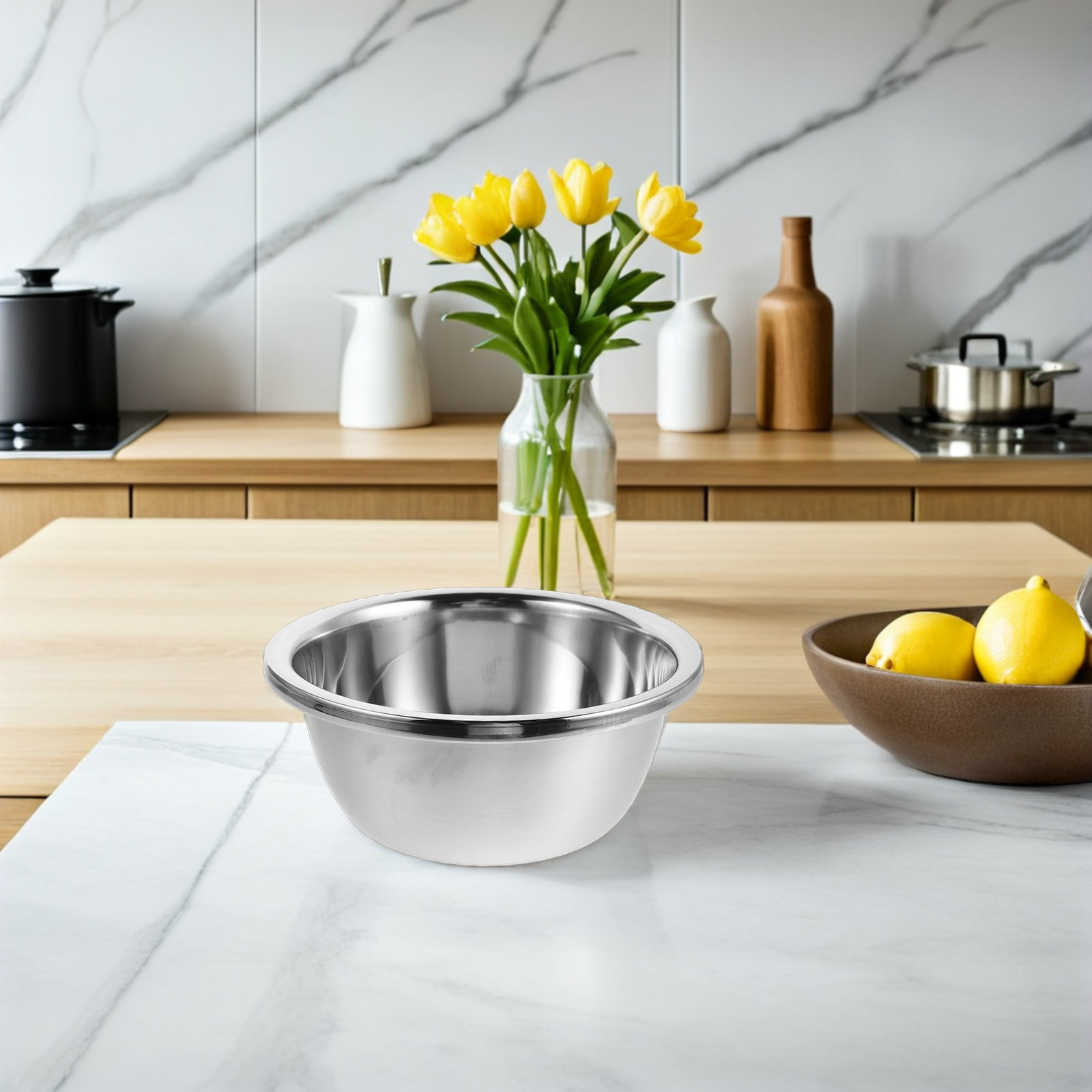 ชุดชามผสมสแตนเลสสตีลคุณภาพสูง  - Meal Prep Bowl บทวิจารณ์และราคา